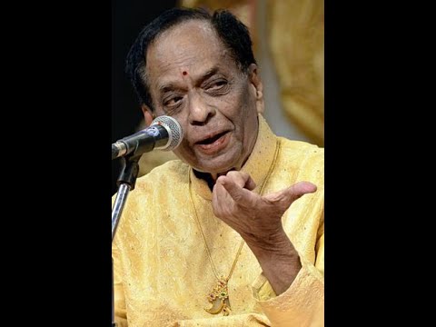 Vocal Concert of Dr. Balamuralikrishna. Superb Bilahari, Karaharapriya, and Hindolam.
