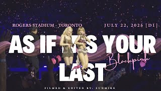 Download lagu 250722 [4K] BLACKPINK (블랙핑크) - 'As If It's Your Last' [DEADLINE WORLD TOUR 2025 -TORONTO] mp3