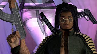 Lil B - Bad MF Music Video (Done in Saint's Row 2)