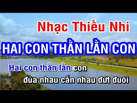 Hai Con Thằn Lằn Con (Karaoke Beat) | Nhan KTV