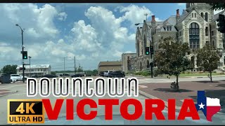 [4K] Victoria, TX - Historic Downtown Tour