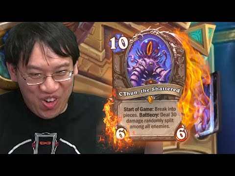 I BURNED His C'Thun And It Was GLORIOUS! | Tickatus Warlock | Hearthstone