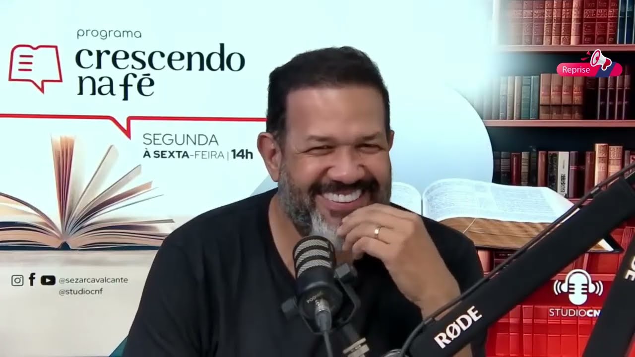 CRESCENDO NA FÉ -FORTALECENDO A ESPIRITUALIDADE A CADA DIA! PR.SEZAR CAVALCANTE - "REPRISE"