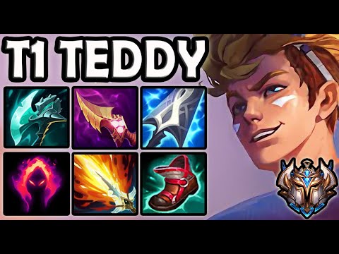 T1 Teddy EZREAL ADC vs LUCIAN - Ranked Korea ✅