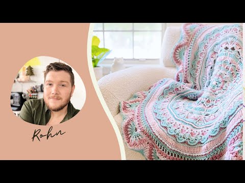 Summer Blossom Mandala Crochet Along | Part 2 | Rounds 8-14