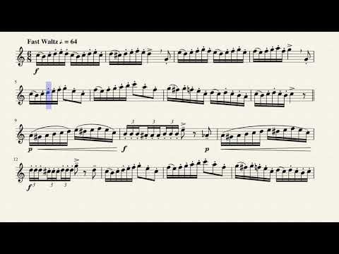 GMEA All-State Band Bb Trumpet Étude 2018 (Symphonic)