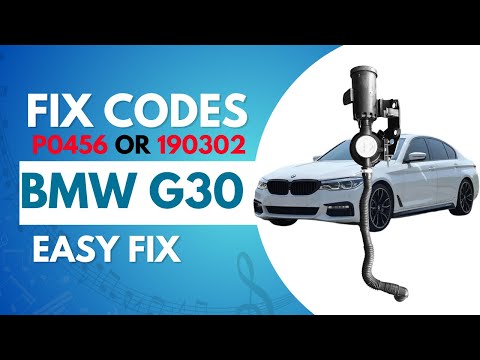 How I fixed code P0456/ BMW CODE 190302 on my 2021 BMW 530i (5 series) (NVLD MODULE REPLACEMENT)
