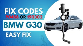 How I fixed code P0456/ BMW CODE 190302 on my 2021 BMW 530i (5 series) (NVLD MODULE REPLACEMENT)