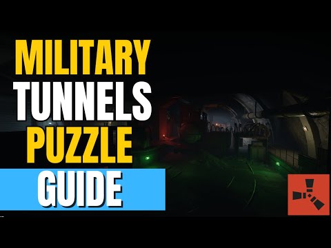 Rust - Military Tunnels Monument Puzzle Guide