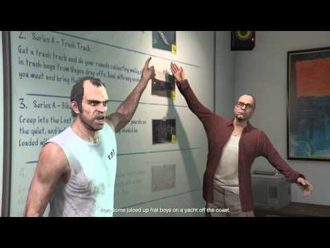 Grand Theft Auto V Online Heist Meeting Trevor first time