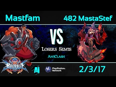 AniClash 58 - Mastfam (Tager) vs. 482 MastaStef (Nine) Loser's Semis - BBCF Blazblue CF