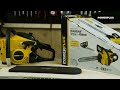 POWXG10211 benzine kettingzaag 37,2cc 400mm | video 1