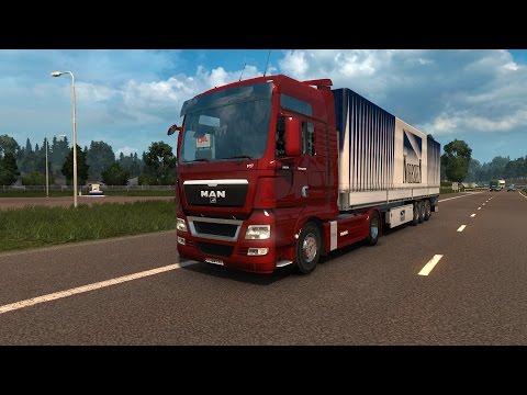 ETS 2 1.25 - MAN TGX v2.3 by MADster - Beans delivered from Karlskrona to Hirtshals