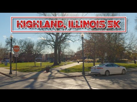A Quiet Illinois Town 30 Minutes East of St. Louis: Highland, Illinois 5K.
