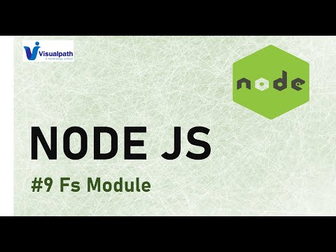 Node Js Tutorials 9 File System Module