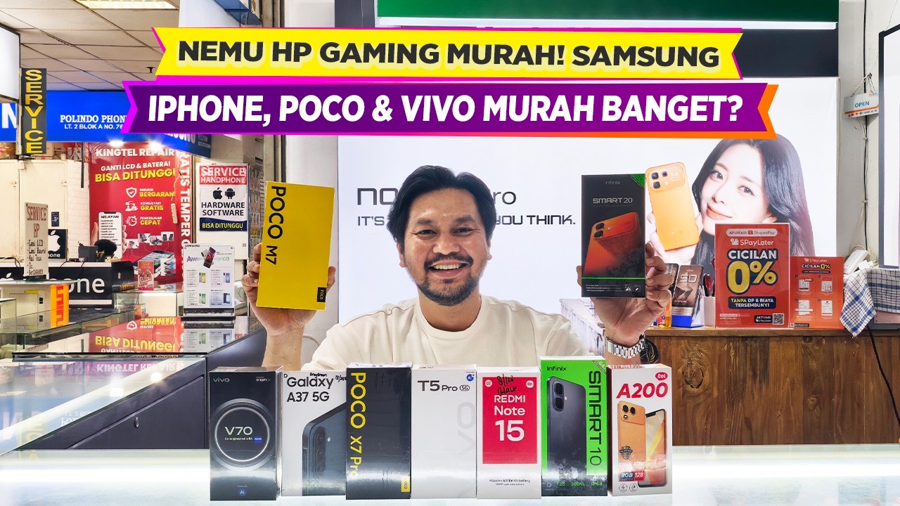 Cek Pasar Offline! HP Gaming Murah di ITC Depok, Harga Bikin Ngiler! #MarZoom 376