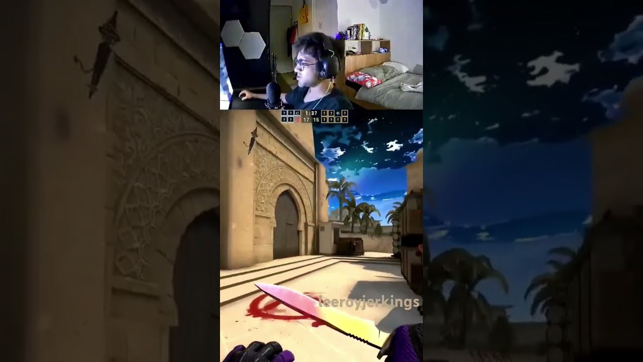 leeroyjerkings streaming csgo and cs2 daily on twitch and youtube #shorts #shortsfeed #csgo #cs2