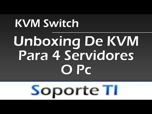 Vídeo relacionado con SIMPLETEK - Módulo de interfaz KVM para servidor (teclado, vídeo, ratón) | DCIM-USBG2 - USB, VGA, Ethernet | Negro, Azul (Reacondicionado)