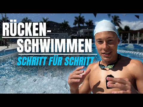 Learn backstroke in 10 minutes💨 - The fastest & most effective way! | triswim tutorial