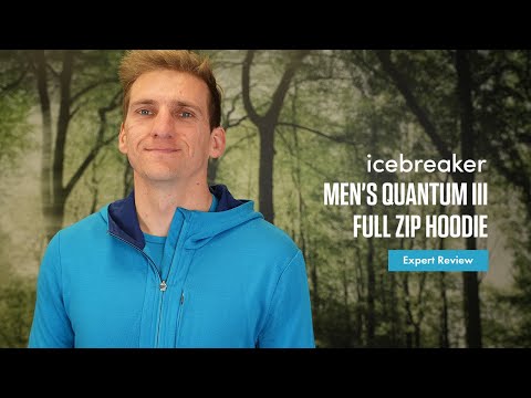 Icebreaker Quantum III Full Zip Hoodie - Men's Expert Review [2023]