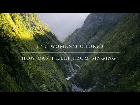 How Can I Keep From Singing? (Lyric Video)