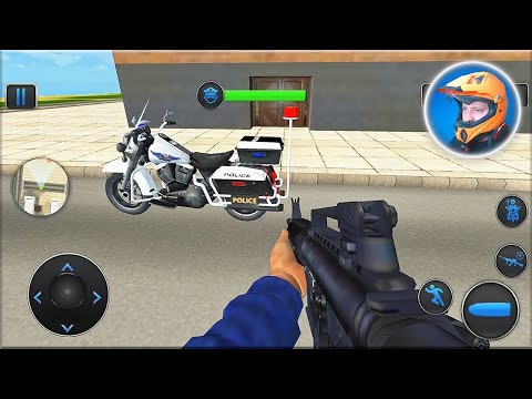 US Police Prado & Bike Gangster Chase Simulator - Android Gameplay
