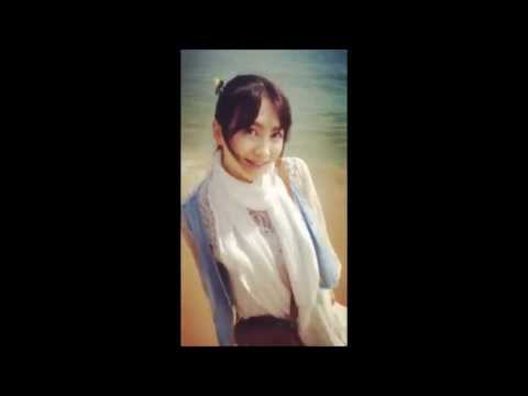 Kara [secret love] Jiyoung playing at sandy beach