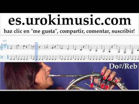 Tutorial de Trompa Jonas Blue - Mama Clases Notas Parte#1 um-i927