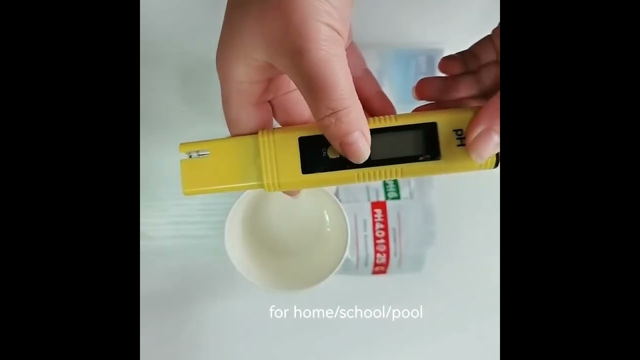 How to use a water tester digital Ph meter,calibration PH meter