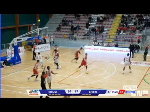 Basket A2: Chiusi - Mokambo Chieti 59-73