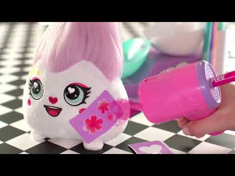 Airbrush Plyšové hračky, sfarbené zvieratká, prekvapenie mini plyš, 6 druhov obrázok