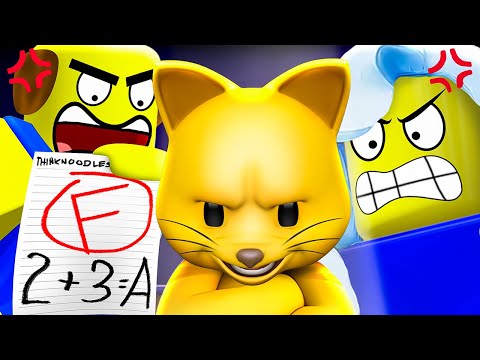 Umm.. OOPS! I FAILED MY MATH TEST in Roblox.. [All Endings]