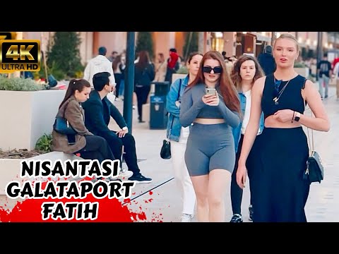 🇹🇷Türkiye istanbul Nişantaşı Galataport  Fatih Istanbul 2024 Turkey Walking Tour Tourist Guide