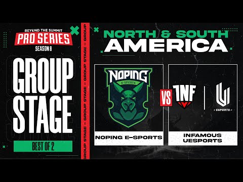 NoPing vs INF.UESPORTS Game 1 - BTS Pro Series 8 AM: Group Stage w/ Kmart & ET