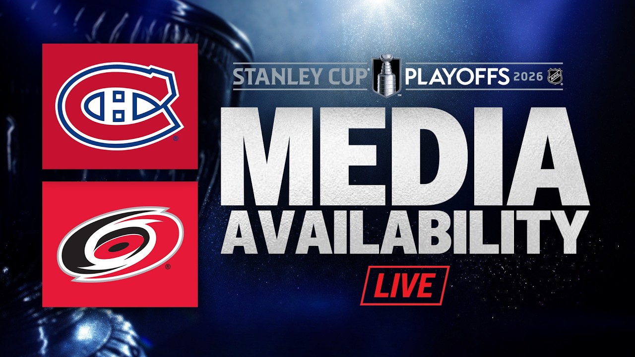 Montreal Canadiens vs. Carolina Hurricanes Game 2 Post-Game Media Availability