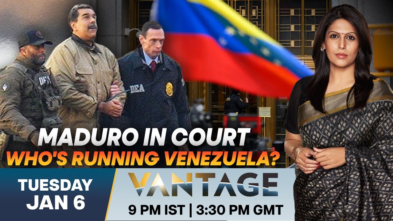 LIVE: Maduro Makes First Court Appearance, Pleads "Not Guilty" | Vantage with Palki Sharma | N18G