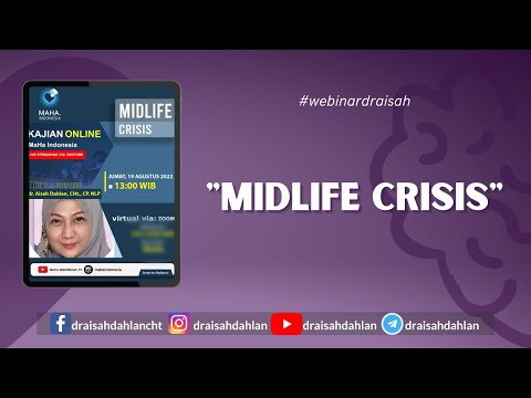 MIDLIFE CRISIS - dr. Aisah Dahlan, CHt., CM.NLP