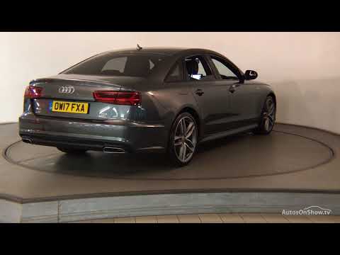 OW17FXA AUDI A6 TDI QUATTRO S LINE BLACK EDITION GREY 2017, Nottingham Audi