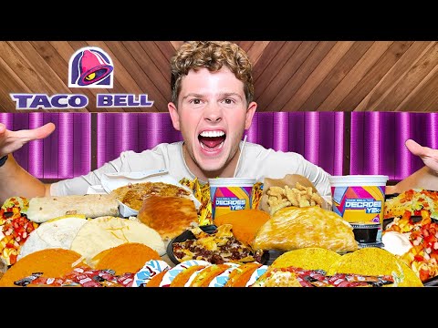 Eating $100 Worth of Taco Bell!