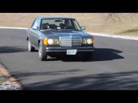 1985 Mercedes 300D Turbo Diesel Sedan driveby
