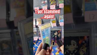 I got scammed at a pokemon card show again! #pokemongiveaway
