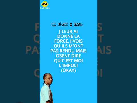Fav&eacute; - No L&egrave;che