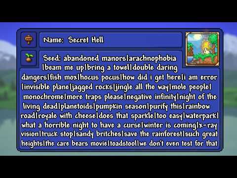 Can you beat all 35 Terraria Secret Seeds at the same time?