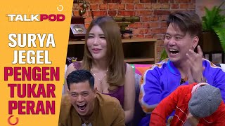 Download lagu NGUNDANG KONTEN KREATOR 18 , SURYA JEGEL PENGEN TUKAR PERAN - Talkpod mp3