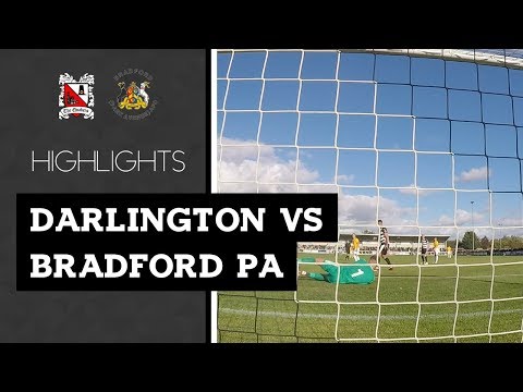 Darlington 0-1 Bradford Park Avenue - FA Cup - 2018/19