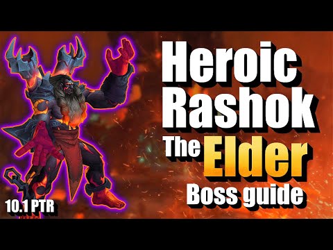 Heroic Rashok - Everything you need to know - Boss Guide | Aberrus, the Shadowed Crucible 10.1 PTR