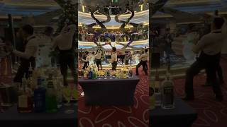 Acrobatic Cocktail Demonstration (Part 9) - MSC Meraviglia - MSC Cruises
