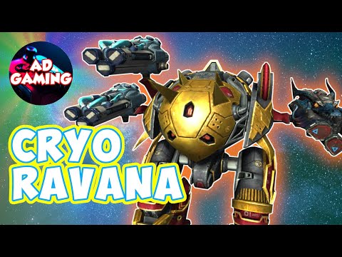 Maxed CRYO RAVANA Destroying Robots In Champion League - War Robots Mk2 Maxed WR