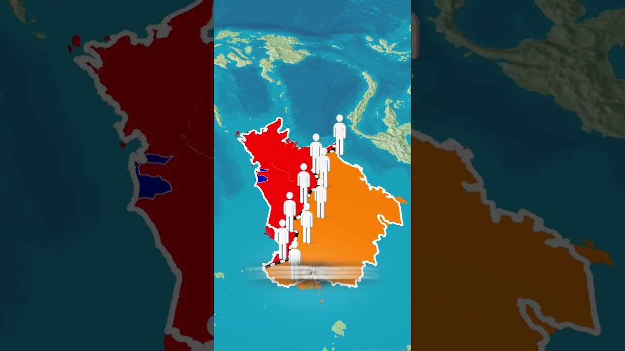 The Chaotic Map of Borneo Explained
