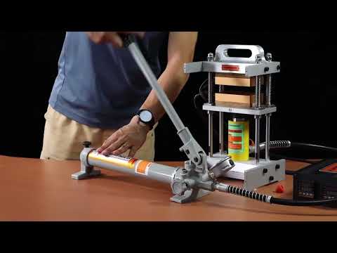 Dabpress 10 Ton Hydraulic Rosin Press Machine - Hydraulic Pump Required - with Gauge / PSI